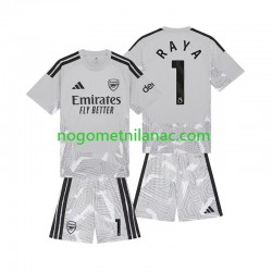 Golmanski Dres - Dres Arsenal David Raya 1 Domaći 2026-2027 Kratkih Rukava - Dječji