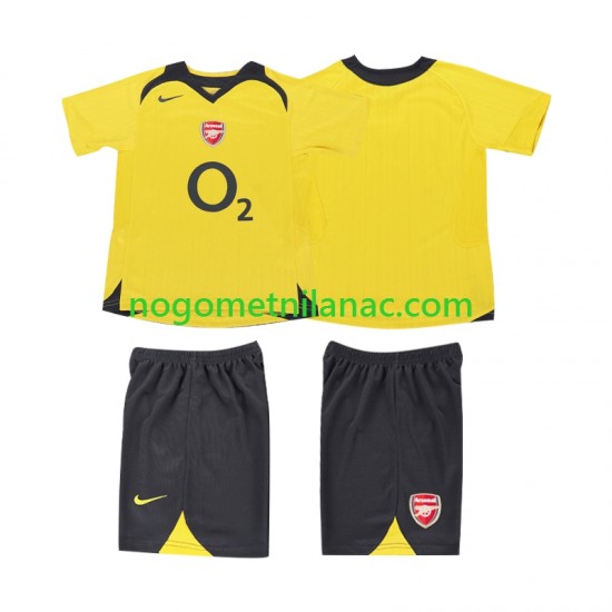Dres Arsenal 2005 Retro Gostujući 2006 Kratkih Rukava - Dječji