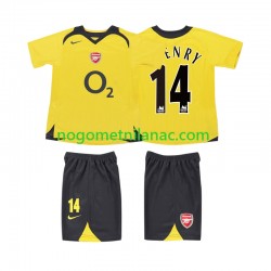 Dres Arsenal Thierry Henry 14 2005 Retro Gostujući 2006 Kratkih Rukava - Dječji