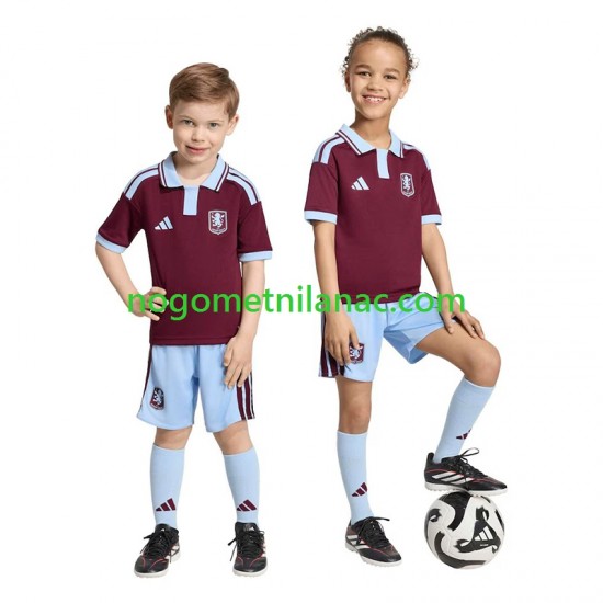 Dres Aston Villa Domaći 2026-2027 Kratkih Rukava - Dječji