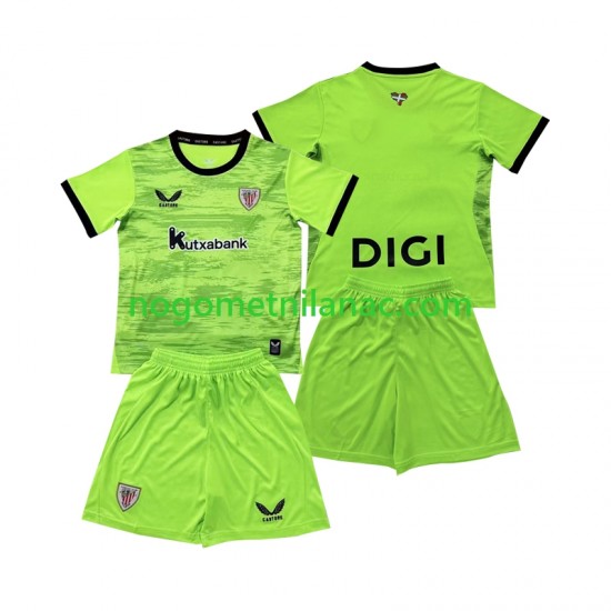 Golmanski Dres - Dres Athletic Bilbao Gostujući 2026-2027 Kratkih Rukava - Dječji