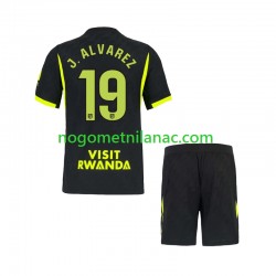 Dres Atlético Madrid Julian Alvarez 19 Gostujući 2026-2027 Kratkih Rukava - Dječji