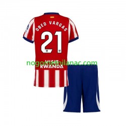 Dres Atlético Madrid Obed Vargas 21 Domaći 2026-2027 Kratkih Rukava - Dječji