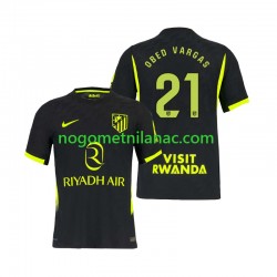 Dres Atlético Madrid Obed Vargas 21 Gostujući 2026-2027 Kratkih Rukava - Muški