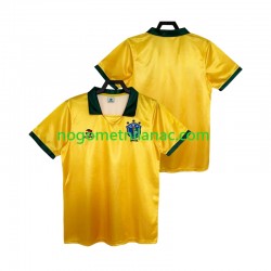 Dres Brazil 1988 Retro Domaći Kratkih Rukava - Muški Dres Brazil 1988 Retro Domaći Kratkih Rukava - Muški