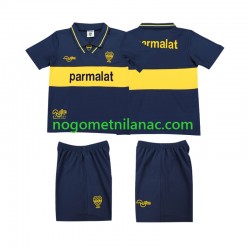 Dres CA Boca Juniors 1993 1995 Retro Domaći Kratkih Rukava - Dječji