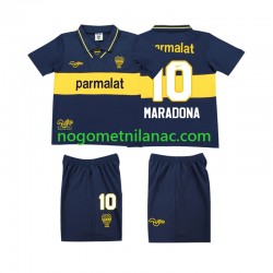 Dres CA Boca Juniors MARADONA 10 1993 1995 Retro Domaći Kratkih Rukava - Dječji