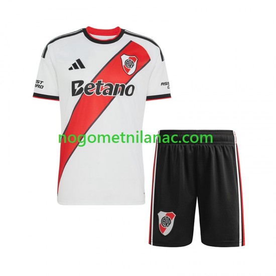 Dres CA River Plate Domaći 2026-2027 Kratkih Rukava - Dječji