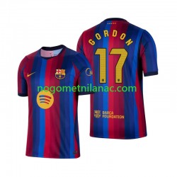Dres FC Barcelona Anthony Gordon 17 Domaći 2026-2027 Kratkih Rukava - Muški Dres FC Barcelona Anthony Gordon 17 Domaći 2026-2027 Kratkih Rukava - Muški