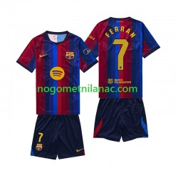 Dres FC Barcelona Ferran Torres 7 Domaći 2026-2027 Kratkih Rukava - Dječji Dres FC Barcelona Ferran Torres 7 Domaći 2026-2027 Kratkih Rukava - Dječji