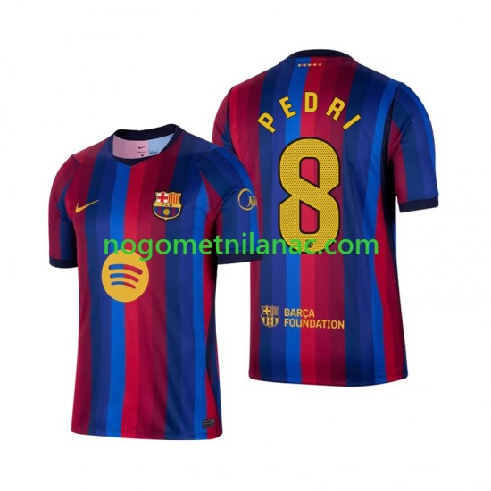 Dres FC Barcelona Pedri 8 Domaći 2026-2027 Kratkih Rukava - Muški