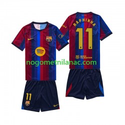 Dres FC Barcelona Raphinha 11 Domaći 2026-2027 Kratkih Rukava - Dječji Dres FC Barcelona Raphinha 11 Domaći 2026-2027 Kratkih Rukava - Dječji