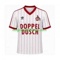 Dres FC Köln 1982 1983 Retro Domaći Kratkih Rukava - Muški Dres FC Köln 1982 1983 Retro Domaći Kratkih Rukava - Muški