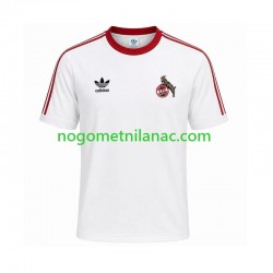 Dres FC Köln 1986 1987 Retro Domaći Kratkih Rukava - Muški Dres FC Köln 1986 1987 Retro Domaći Kratkih Rukava - Muški