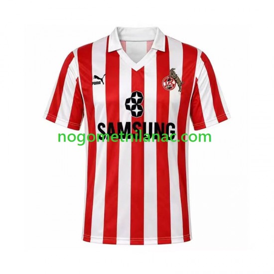 Dres FC Köln 1988 1989 Retro Treći Kratkih Rukava - Muški