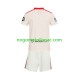Dres Sevilla FC Retro Domaći 2025-2026 Kratkih Rukava - Dječji