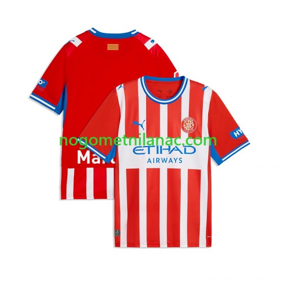 Dres Girona Domaći 2026-2027 Kratkih Rukava - Muški