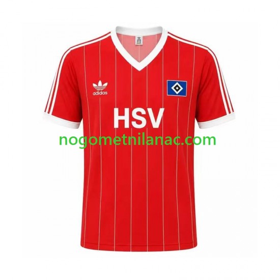 Dres Hamburger SV 1983 Retro Gostujući Kratkih Rukava - Muški