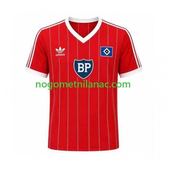 Dres Hamburger SV 1984 Retro Gostujući Kratkih Rukava - Muški