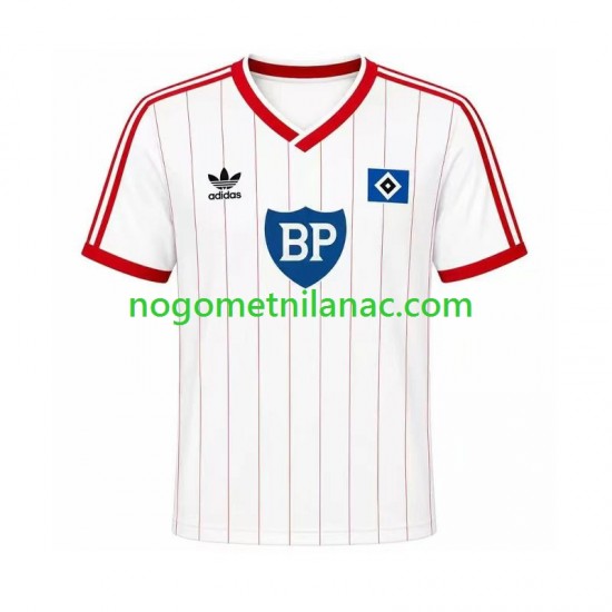 Dres Hamburger SV 1984 Retro Domaći Kratkih Rukava - Muški