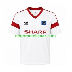 Dres Hamburger SV 1988 Retro Domaći Kratkih Rukava - Muški