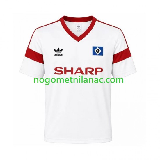 Dres Hamburger SV 1988 Retro Domaći Kratkih Rukava - Muški