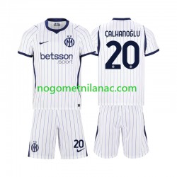 Dres Inter Milan Hakan Calhanoglu 20 Gostujući 2026-2027 Kratkih Rukava - Dječji