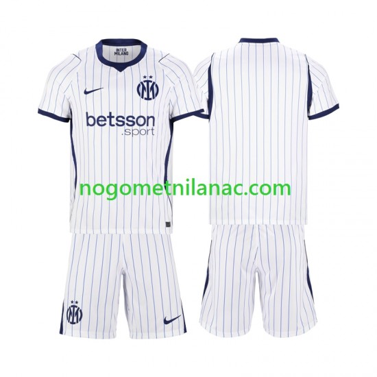 Dres Inter Milan Gostujući 2026-2027 Kratkih Rukava - Dječji
