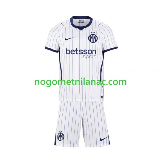 Dres Inter Milan Gostujući 2026-2027 Kratkih Rukava - Dječji
