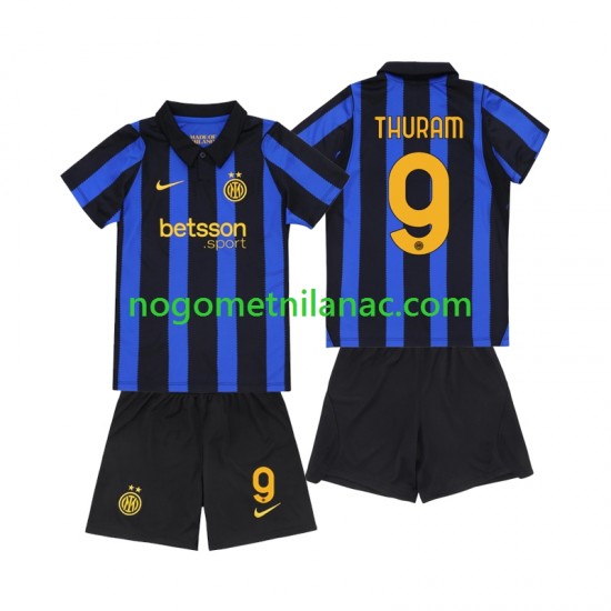 Dres Inter Milan Marcus Thuram 9 Domaći 2026-2027 Kratkih Rukava - Dječji