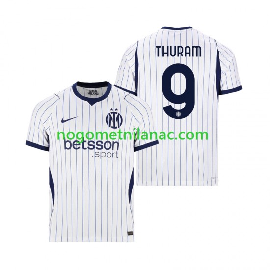 Dres Inter Milan Marcus Thuram 9 Gostujući 2026-2027 Kratkih Rukava - Muški
