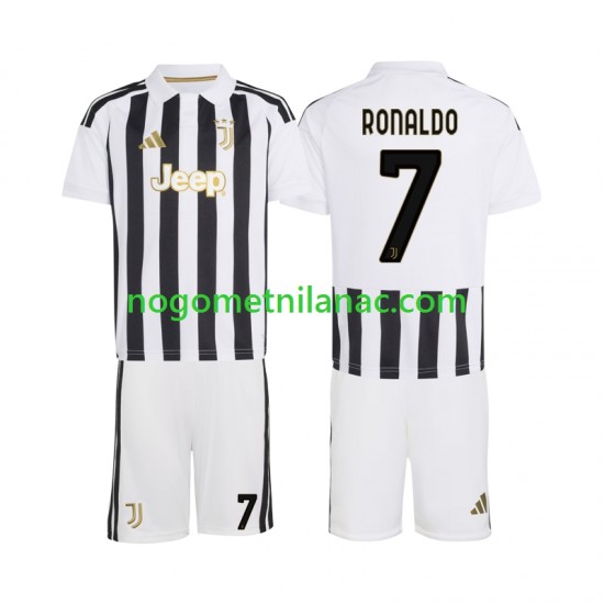 Dres Juventus Cristiano Ronaldo 7 Domaći 2026-2027 Kratkih Rukava - Dječji