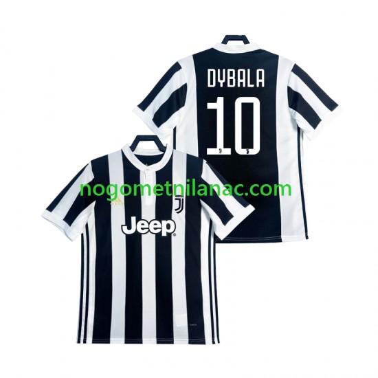 Dres Juventus DYBALA 21 2017 2018 Retro Domaći Kratkih Rukava - Muški