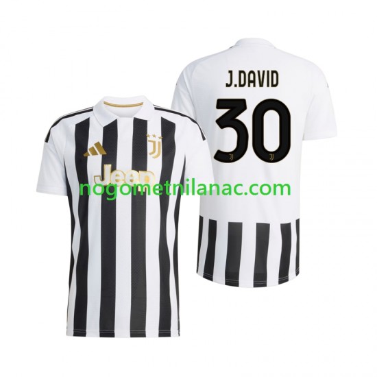 Dres Juventus Jonathan David 30 Domaći 2026-2027 Kratkih Rukava - Muški