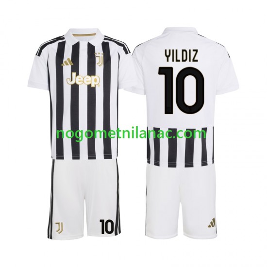 Dres Juventus Kenan Yildiz 10 Domaći 2026-2027 Kratkih Rukava - Dječji
