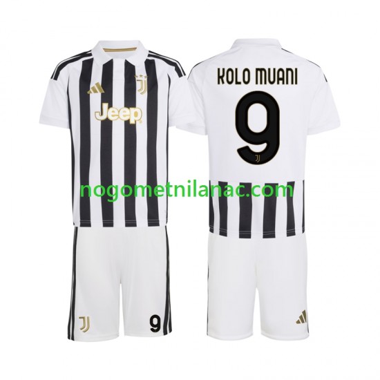 Dres Juventus Randal Kolo Muani 9 Domaći 2026-2027 Kratkih Rukava - Dječji