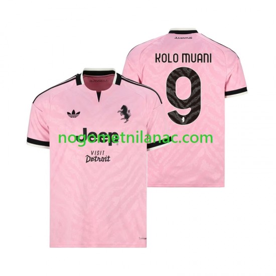 Dres Juventus Randal Kolo Muani 9 Gostujući 2026-2027 Kratkih Rukava - Muški