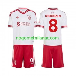 Dres Liverpool Dominik Szoboszlai 8 Gostujući 2026-2027 Kratkih Rukava - Dječji