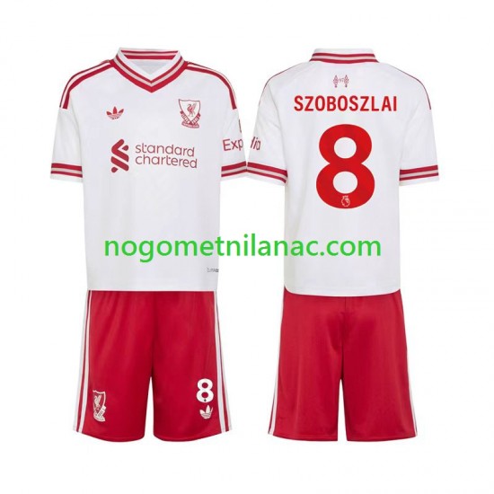 Dres Liverpool Dominik Szoboszlai 8 Gostujući 2026-2027 Kratkih Rukava - Dječji