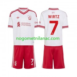Dres Liverpool Florian Wirtz 7 Gostujući 2026-2027 Kratkih Rukava - Dječji