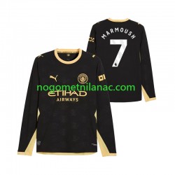 Dres Manchester City Omar Marmoush 7 Gostujući 2026-2027 Dugim Rukavima - Muški Dres Manchester City Omar Marmoush 7 Gostujući 2026-2027 Dugim Rukavima - Muški