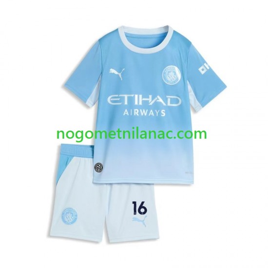 Dres Manchester City Rodri 16 Domaći 2026-2027 Kratkih Rukava - Dječji