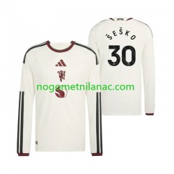 Dres Manchester United Benjamin Sesko 30 Treći 2026-2027 Dugim Rukavima - Muški Dres Manchester United Benjamin Sesko 30 Treći 2026-2027 Dugim Rukavima - Muški
