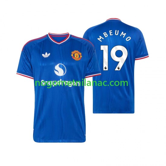 Dres Manchester United Bryan Mbeumo 19 Gostujući 2026-2027 Kratkih Rukava - Muški