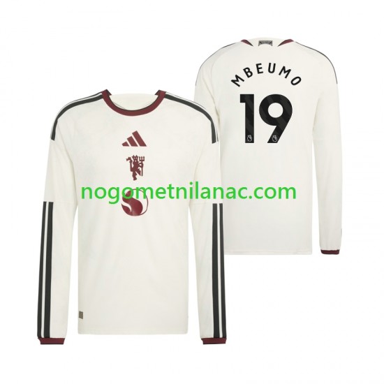 Dres Manchester United Bryan Mbeumo 19 Treći 2026-2027 Dugim Rukavima - Muški