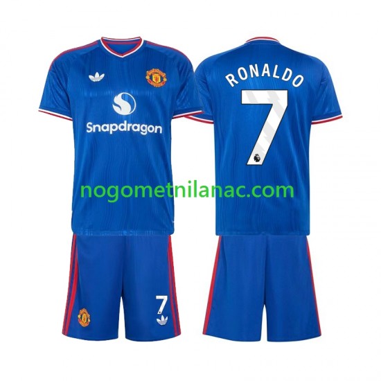 Dres Manchester United Cristiano Ronaldo 7 Gostujući 2026-2027 Kratkih Rukava - Dječji