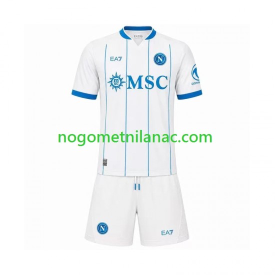 Dres Napoli Gostujući 2026-2027 Kratkih Rukava - Dječji