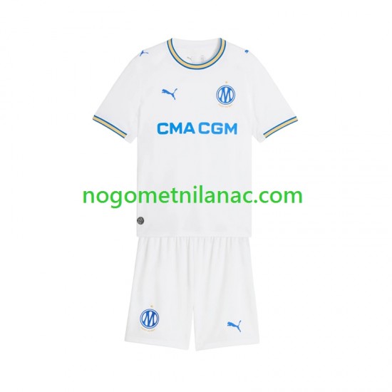 Dres Olympique de Marseille Domaći 2026-2027 Kratkih Rukava - Dječji