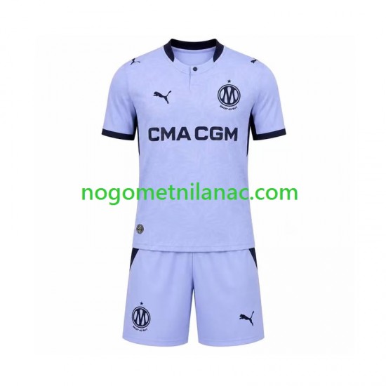 Dres Olympique de Marseille Treći 2026-2027 Kratkih Rukava - Dječji