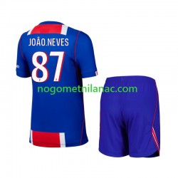 Dres Paris Saint-Germain Joao Neves 87 Domaći 2026-2027 Kratkih Rukava - Dječji
